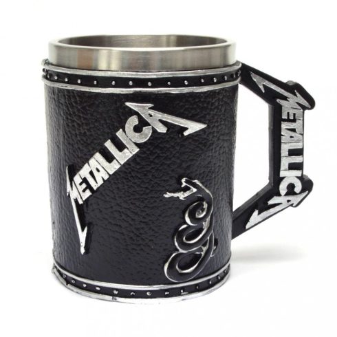 Чаша от полирезин и метал - Metallica
