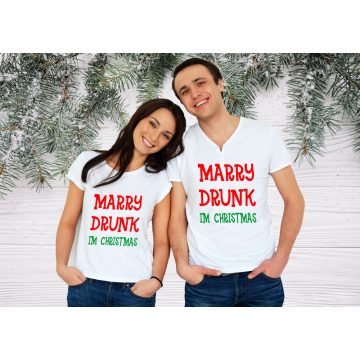   Бели тениски за двама - Marry drunk, im christmas