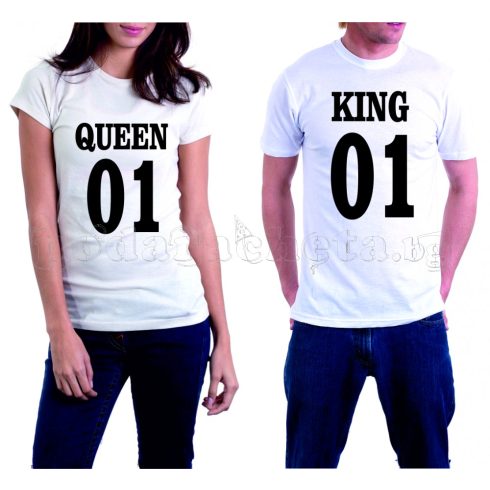 Бели тениски за двама - Queen and King 01