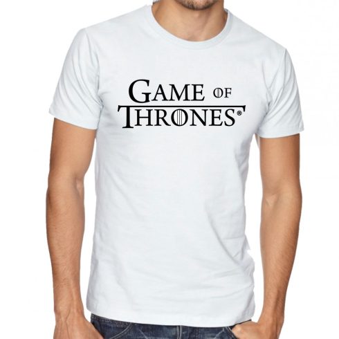 Бяла мъжка тениска - Game of Thrones