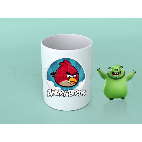 Забавна керамична чаша - Angry Birds 4