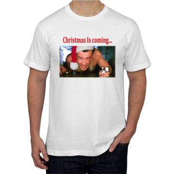 Бяла тениска - Christmas is coming