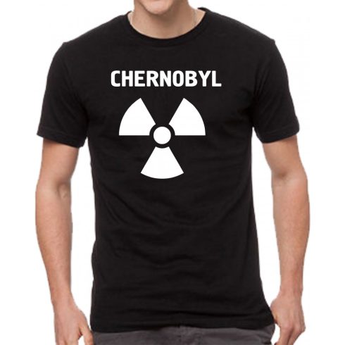 Черна мъжка тениска - Chernobyl 2