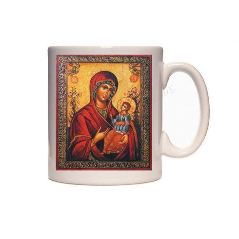 Керамична чаша с Богородица - 2
