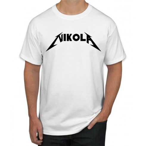 Бяла тениска - Никола - Metallica