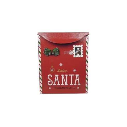 Метална пощенска кутия за Дядо Коледа - 24х10х31см.