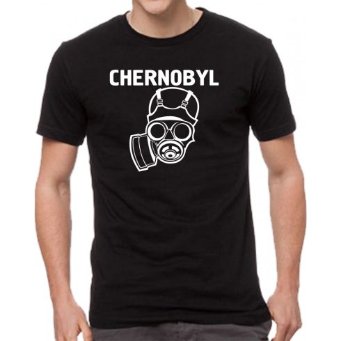 Черна мъжка тениска - Chernobyl