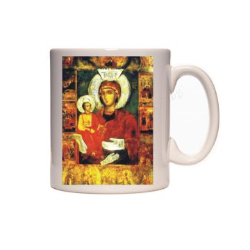 Керамична чаша с Богородица - 3