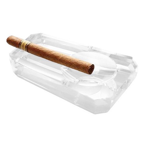 Кристален пепелник за пури - голям